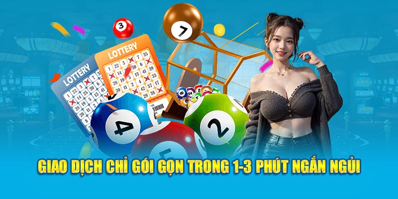 Giao dịch chỉ gói gọn trong 1-3 phút ngắn ngủi